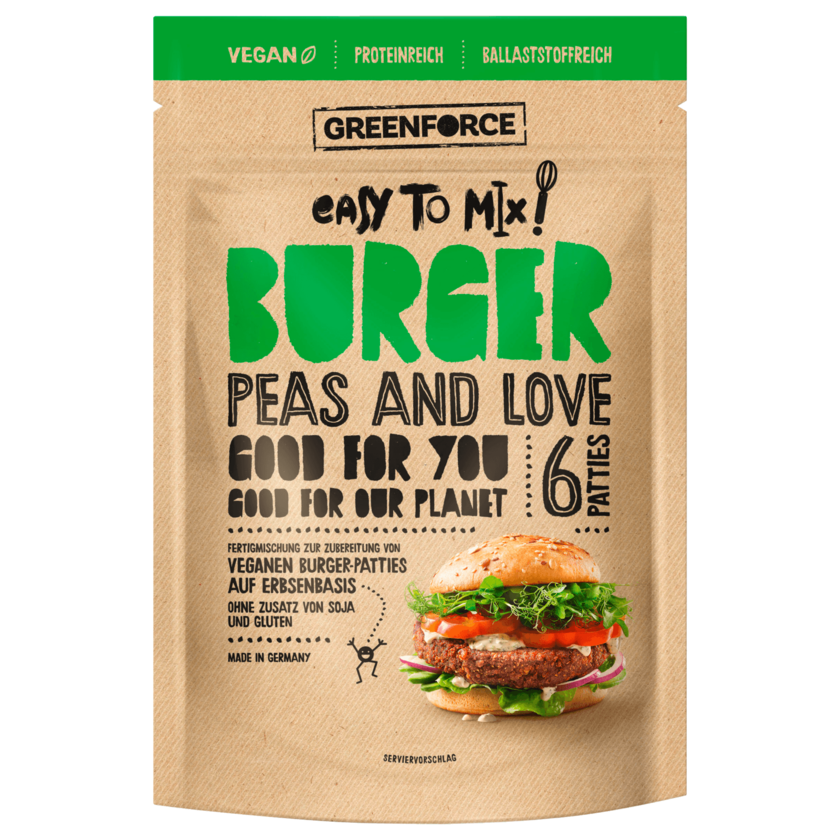 Greenforce Burger easy to Mix 150g